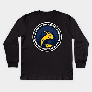 UC SANTA CRUZ BANANA SLUGS Kids Long Sleeve T-Shirt